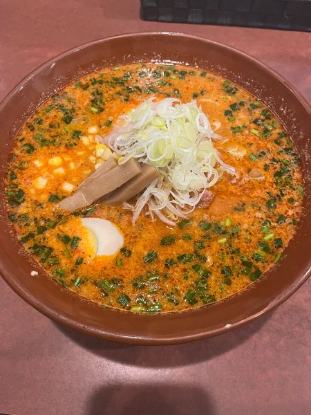 「将軍辛みそラーメン大辛大盛(1364円)」@将軍らーめんの写真
