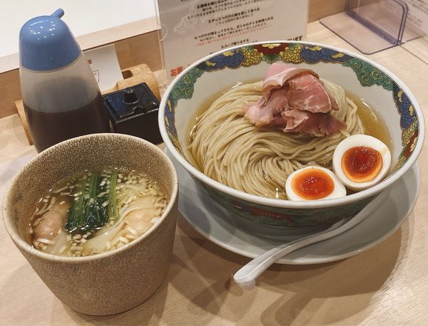 「特製鰹昆布水つけめん(300g)」@つけめん金龍の写真