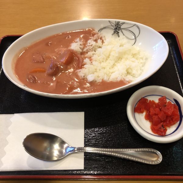 「さくらんぼカレー」@お土産・軽食喫茶 つばさの写真