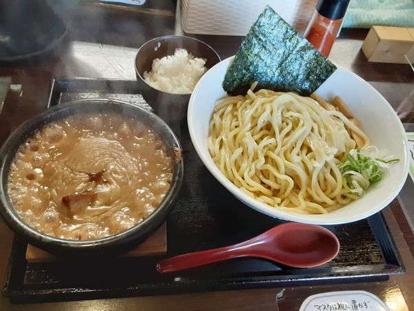 「らいこう つけ麺　大盛り」@つけ麺 らいこうの写真