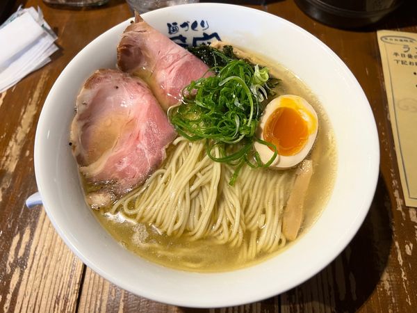 「磯潮らぁめん　特盛」@麺づくり 蒼空 本店の写真