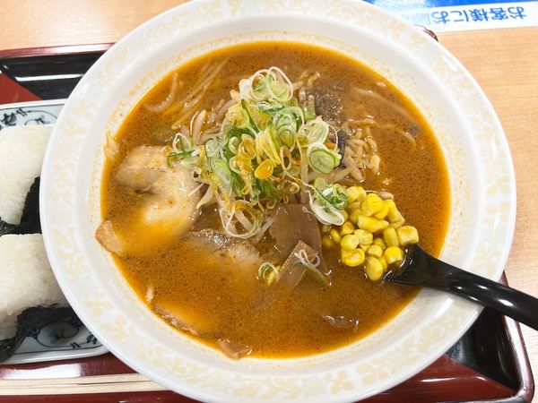 「味噌ラーメン　辛口」@ホテーフーヅ 伊那店の写真