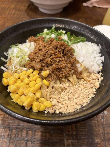 「坦々味噌まぜそば」@七福軒の写真