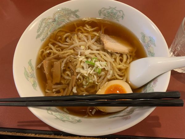 「ランチ炒飯セット（醤油ラーメン&炒飯）770円」@金龍 鳥居松店の写真