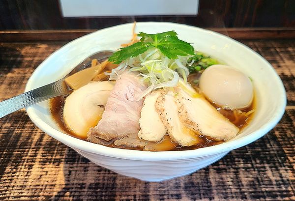 「特製醤油そば」@麺や 結の写真