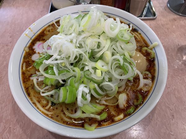 「中華そば（並）坦々、ネギ」@所沢大勝軒の写真