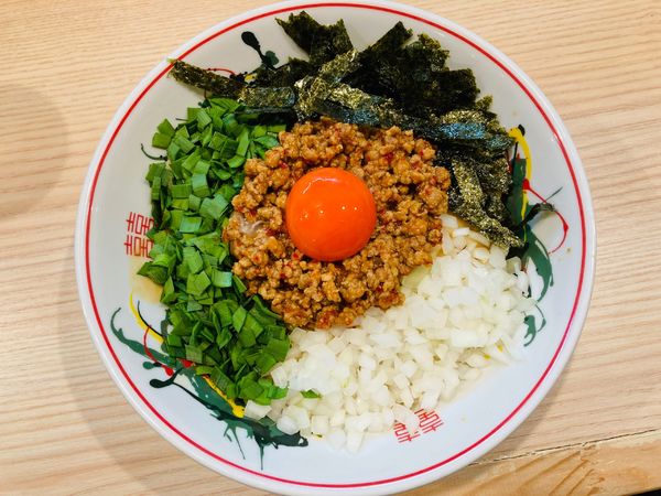 「たんたんたいわんまぜそば」@水原製麺の写真