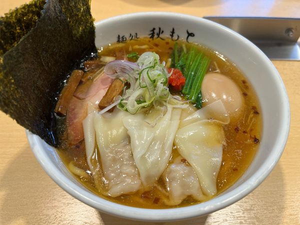 「特製塩らーめん」@麺処 秋もとの写真