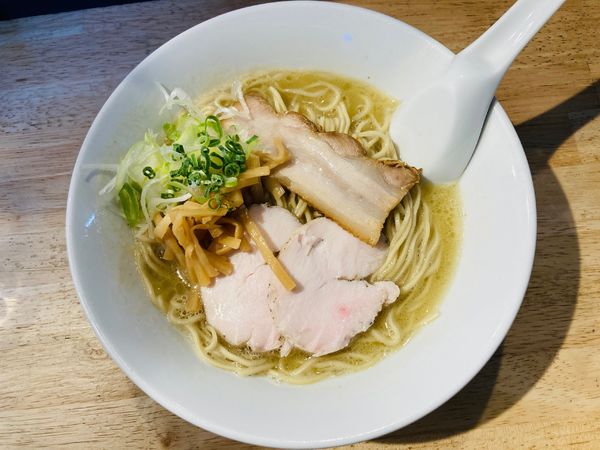 「【木曜限定】超濃厚塩そば 大」@自家製麺鶏そば いちむらの写真