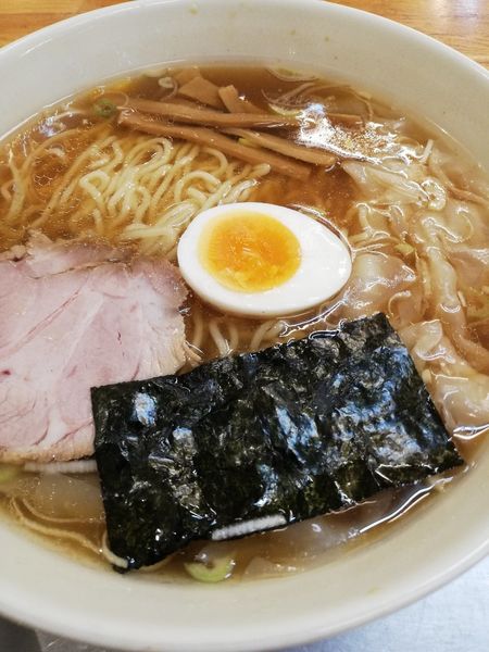 「小ワンタン麺」@大勝軒 昭島店の写真
