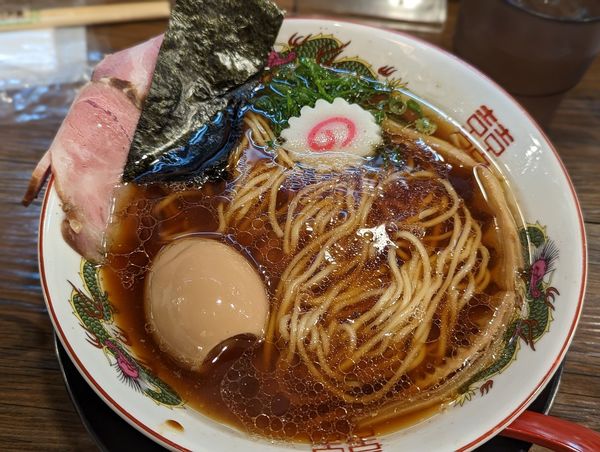 「清湯100%中華そば」@金彩 ～KinIro～の写真