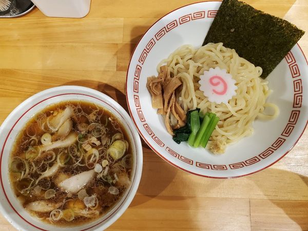 「しょうゆつけそば」@柳麺かいとの写真