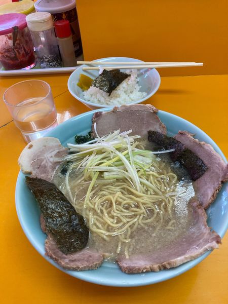 「ネキチャーシュー麺」@ラーメンショップYAMANAKA 福生店の写真