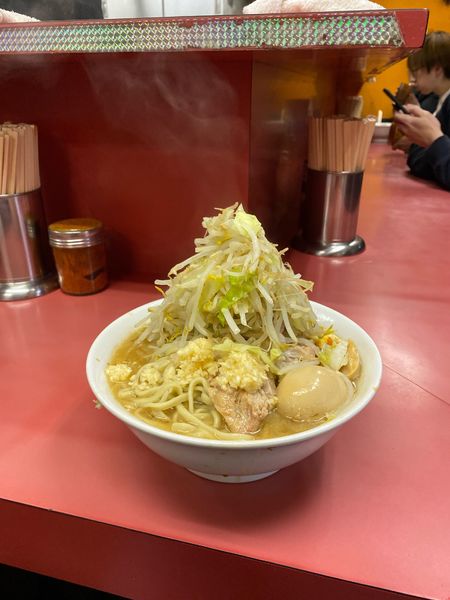 「小　味付けタマゴ　ノーコール」@ラーメン二郎 ひばりヶ丘駅前店の写真