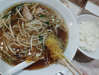 「日替りサービスランチAサンマーメン+小ライス(650)」@中華つけ麺大王 伊勢佐木町店の写真