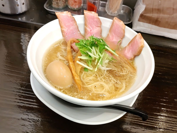 「特製 貝だし中華そば」@らぁ麺 ゆら吉の写真