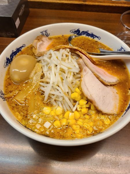 「一番ラーメン(みそ味)+オロチョン小辛」@ラーメン一番の写真
