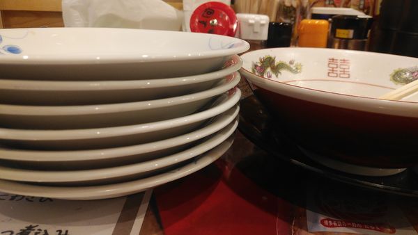 「塩豚骨　替え玉/7回」@濃厚豚骨ラーメン だるま一家宇都宮分店 宇都宮分店の写真