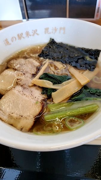 「米沢ラーメン　700円」@毘沙門の写真