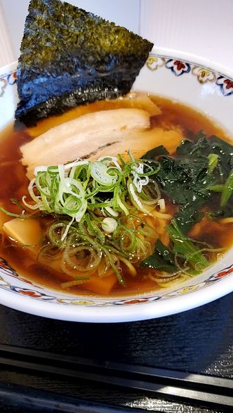 「生姜醤油ラーメン　850円」@栄PA（上り）スナックコーナーの写真