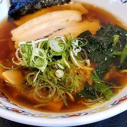 生姜醤油ラーメン　850円