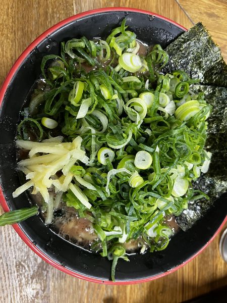 「京都九条ねぎラーメン950円」@麺家 紫極の写真