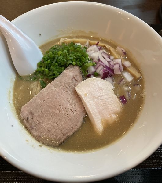 「【限定】牡蠣味噌らぁ麺　９５０円」@麺処 黒の写真