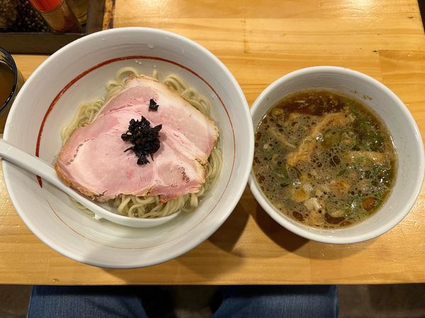 「つけ麺(正油) 970円」@川の先の上の写真
