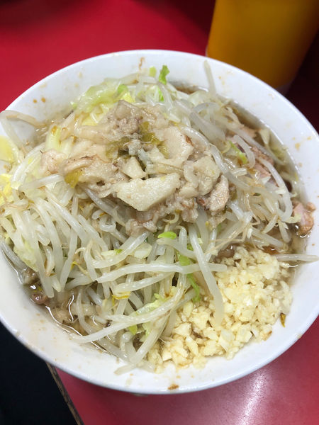 「ラーメン (600円)」@ラーメン二郎 三田本店の写真