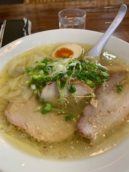 「特製味楽潮そば」@手打ち中華そば 味楽の写真