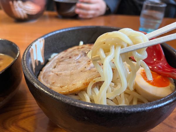 「北海道味噌つけ麺　880円」@蔵出し味噌 麺場 喜久屋 白金店の写真