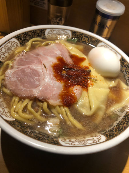 「味玉煮干しラーメン (1,000円)」@すごい煮干ラーメン凪 西新宿7丁目店の写真