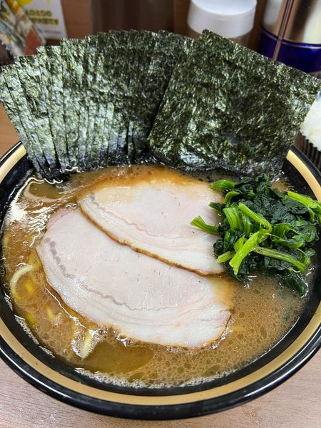 「ラーメン中　のり」@ラーメン林家 木更津店の写真