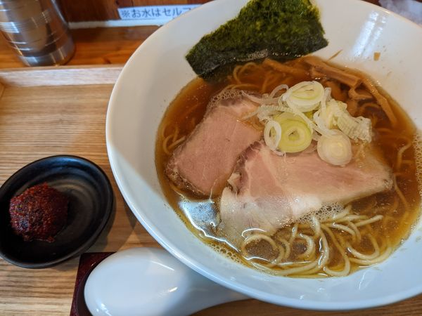 「辛味中華蕎麦」@中華蕎麦 晴天の写真