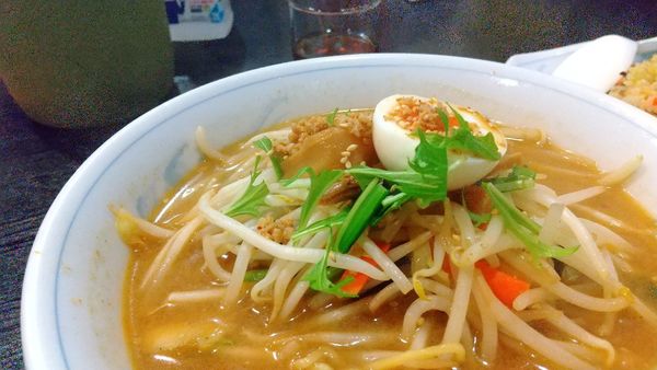 「#スタミナソバ #740円 #半チャーハン #220円」@味の店 錦 荏原中延店の写真