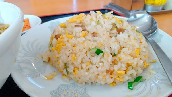 「#五目チャーハン #ネギチャーシューメン #950円」@鴻福楼の写真