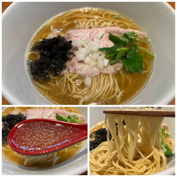 「煮干し中華そば 880円」@㐂九八 ～garage～の写真