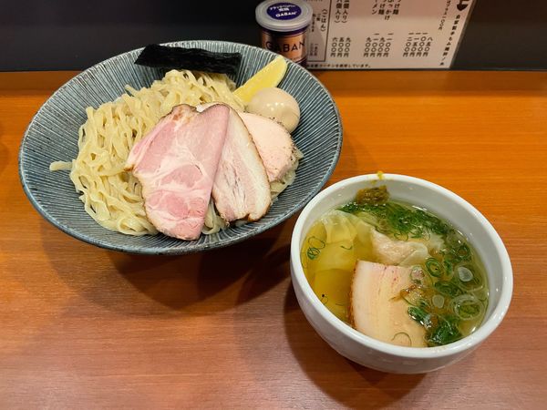 「淡麗特製つけ麺（塩）」@自家製手もみ麺 鈴ノ木の写真