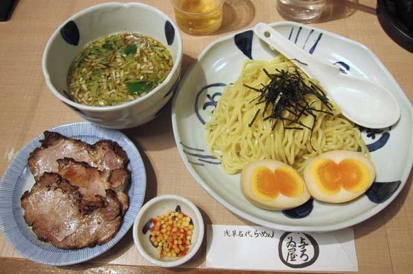 「ちゃーしゅうざるらーめん　1,100円＋縁たま　150円」@与ろゐ屋の写真