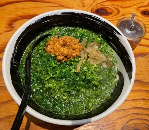 「冬麺　韮菜そば《浜虎スタイル》 980円。」@麺場 浜虎 横浜店の写真