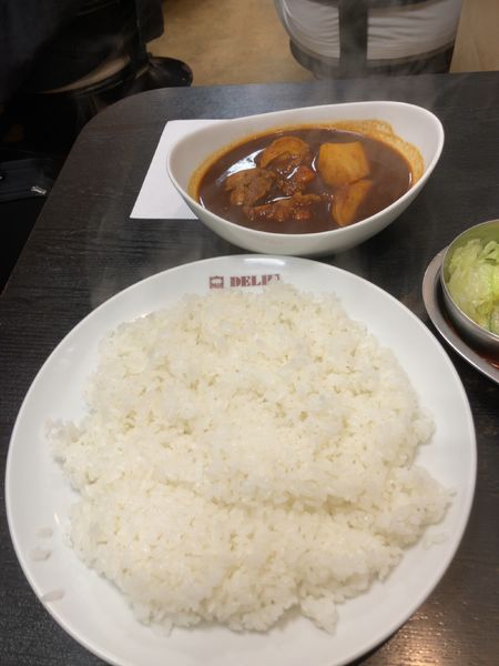 「カシミールカレー•タンドリーチキンセット　1900円」@デリー 上野店の写真