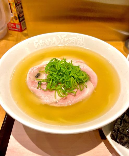 「【限定】シン.ゲンコツチャーシューめん＋海苔＋味玉」@らあめん花月嵐 不動前店の写真