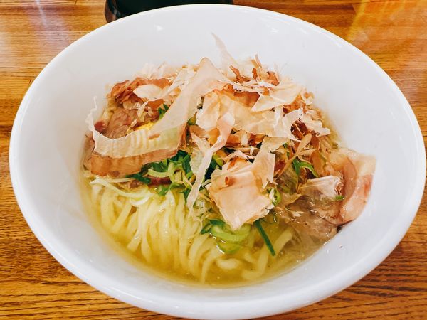「霜降り牛と九条葱の中華SOBA」@㐂九家の写真