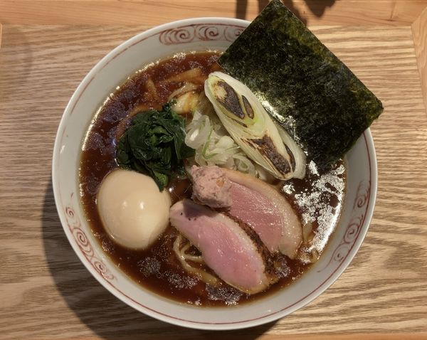 「鴨出汁中華蕎麦(醤油)」@鴨出汁中華蕎麦 麺屋yoshikiの写真