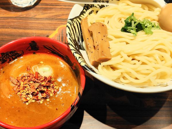 「辛濃厚味玉つけ麺」@麺屋武蔵 鷹虎の写真