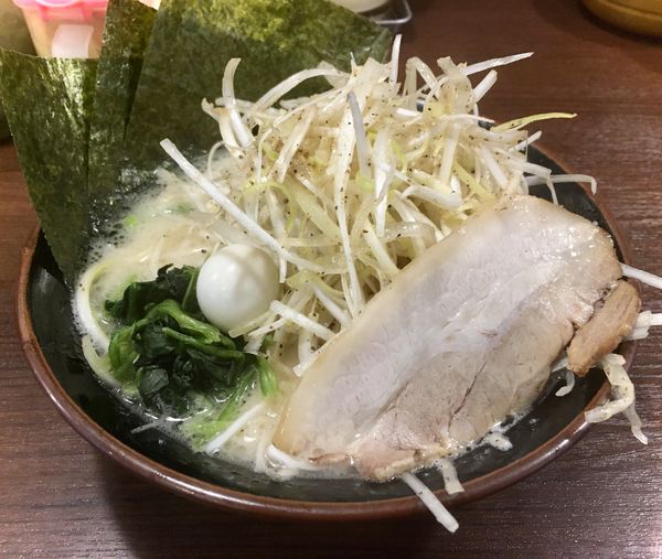 「塩ネギラーメン(850¥)」@喜多見家 大田原店の写真