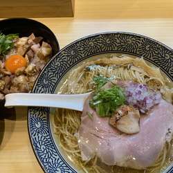 金目鯛そば＋炙り肉丼