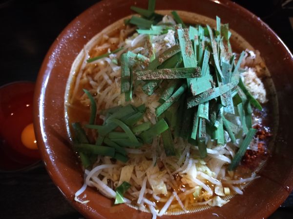 「【限定】ラッコちゃん大1350円(700g)+生卵50円」@豚星。の写真