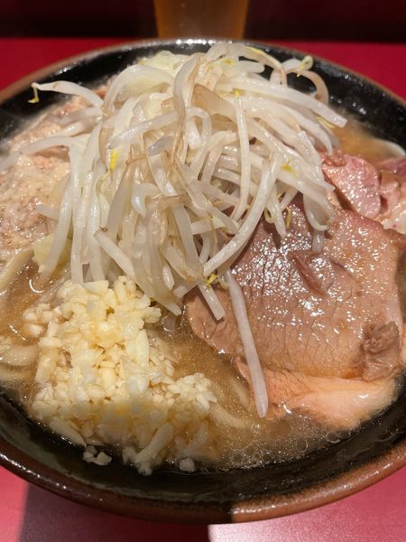 「ラーメン ニンニクアブラ」@ラーメン二郎 荻窪店の写真
