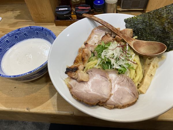 「肉つけそば」@鶏そばつけそば そるとの写真